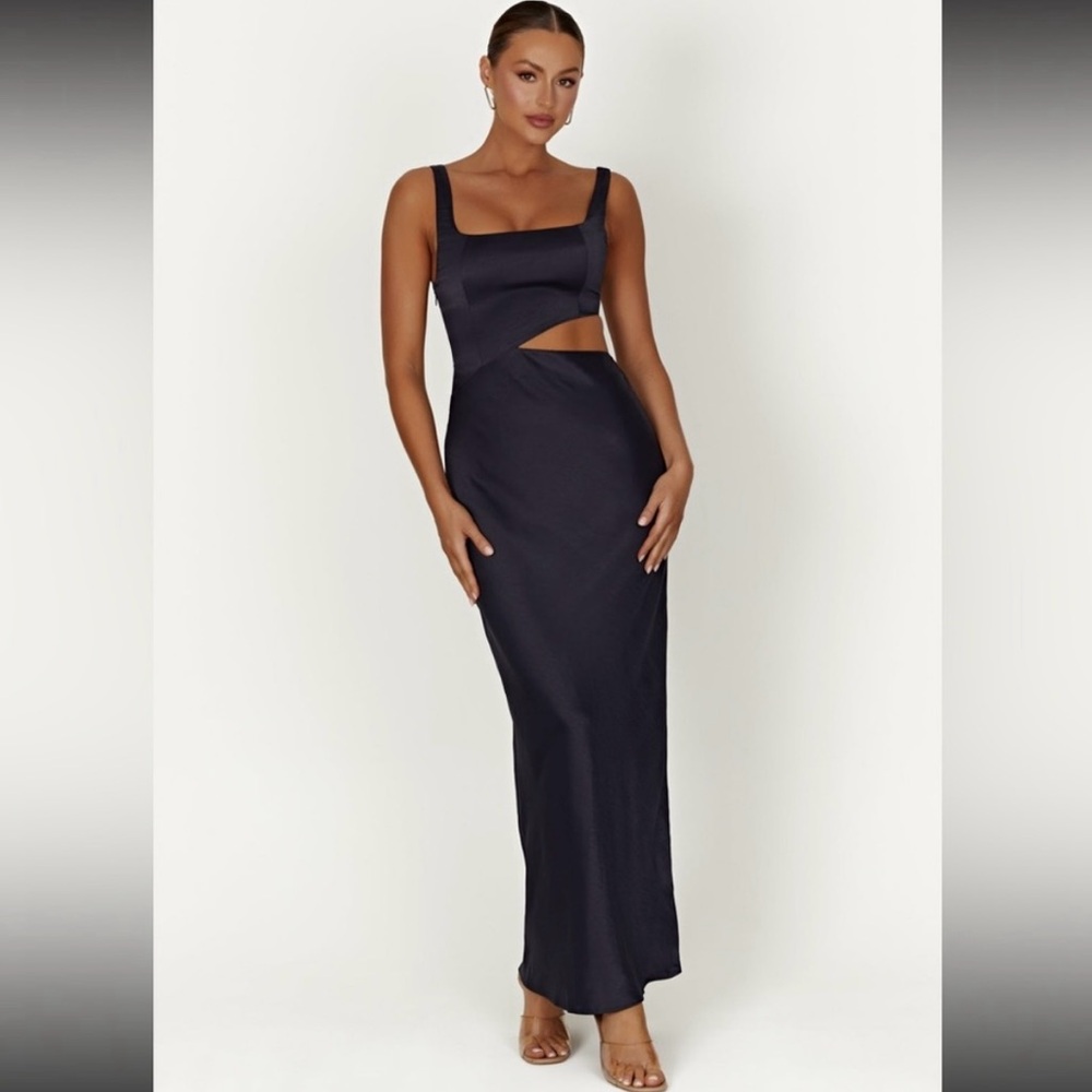 Meshki Navy Maxi Dress
